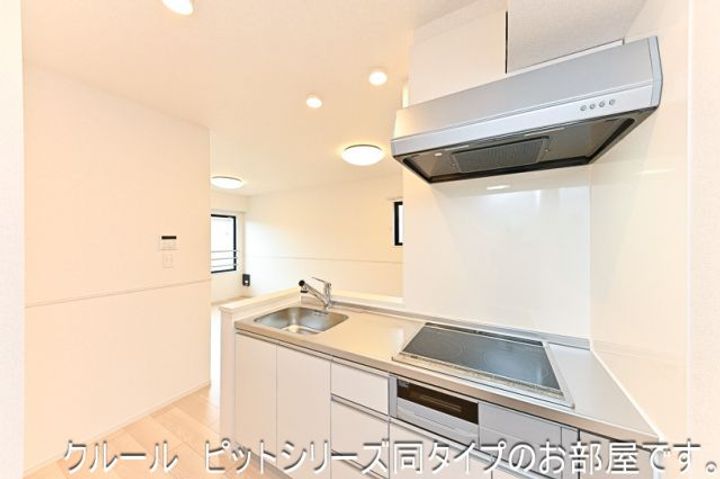 群馬県前橋市日吉町4(アパート)の賃貸物件のキッチン