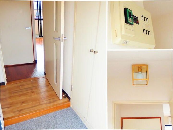 パレス南光の玄関