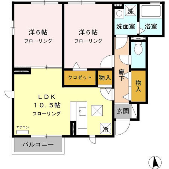 グリーンライフの間取り