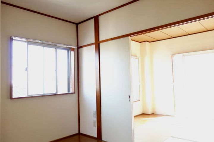 第1竹雪コーポの居間