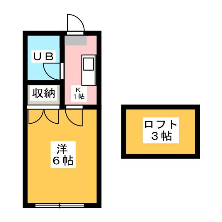 メゾン鎌ヶ谷A棟の間取り