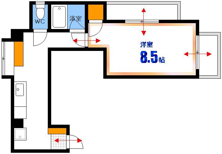 第1木本ビルの間取り