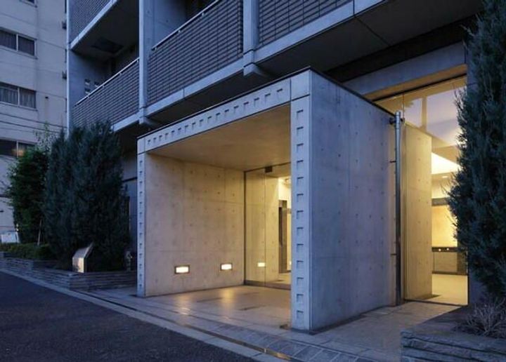 東京都世田谷区羽根木1(マンション)の賃貸物件の玄関