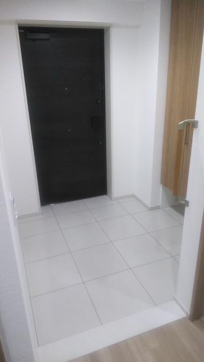 ローレルスクエア健都ザ・レジデンスIIの玄関