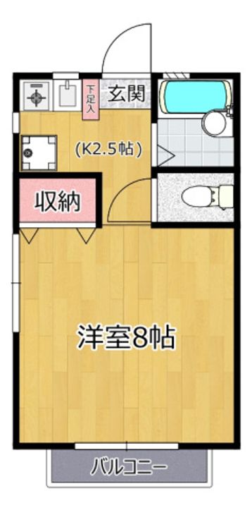 リバージュ宮前の間取り