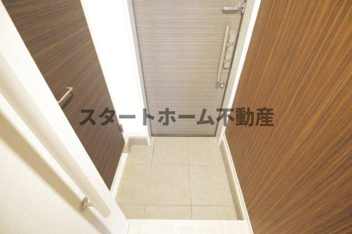 徳島県徳島市鮎喰町1(アパート)の賃貸物件の玄関