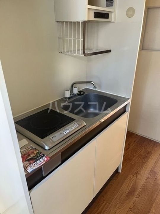 ワンルームフジミのキッチン