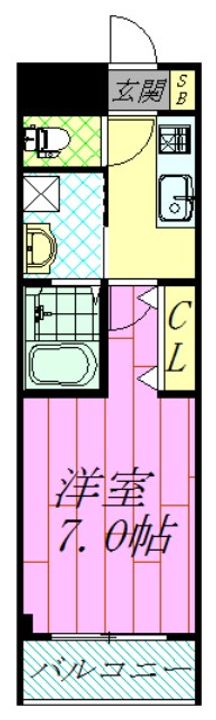 ヴィラクイントの間取り