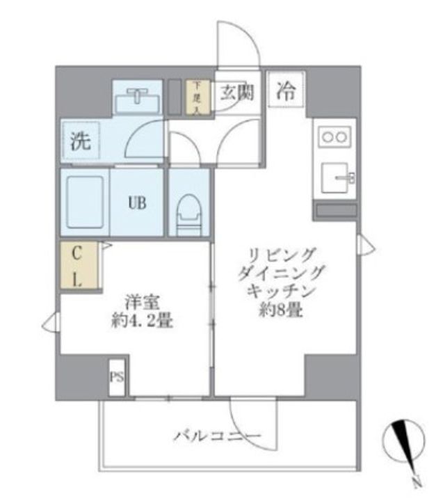 La Perla Yotsuyaの間取り