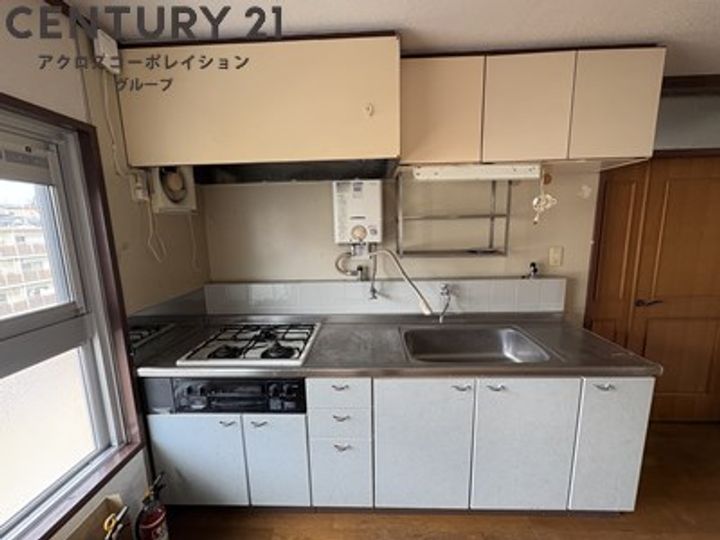 逆瀬台住宅2号棟のキッチン