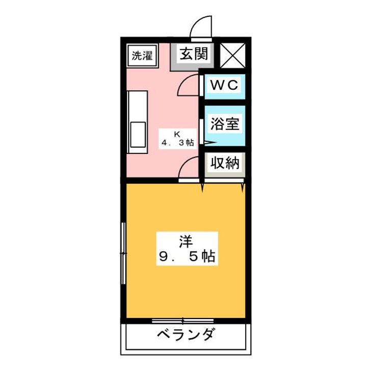 コートドール久留山の間取り