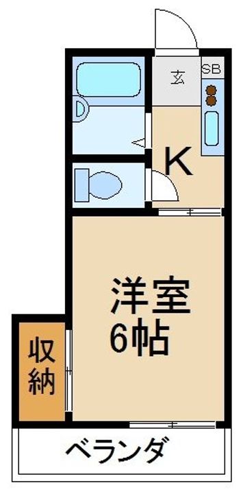 ハイツパドレの間取り