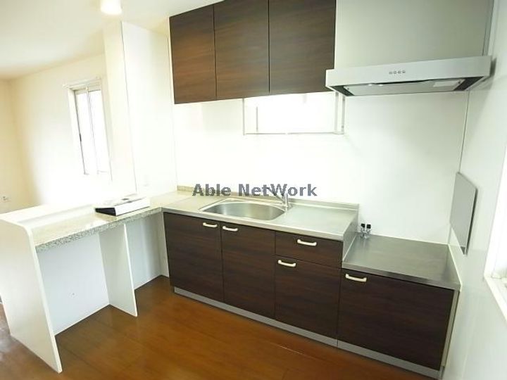 岐阜県岐阜市琴塚1(アパート)の賃貸物件のキッチン