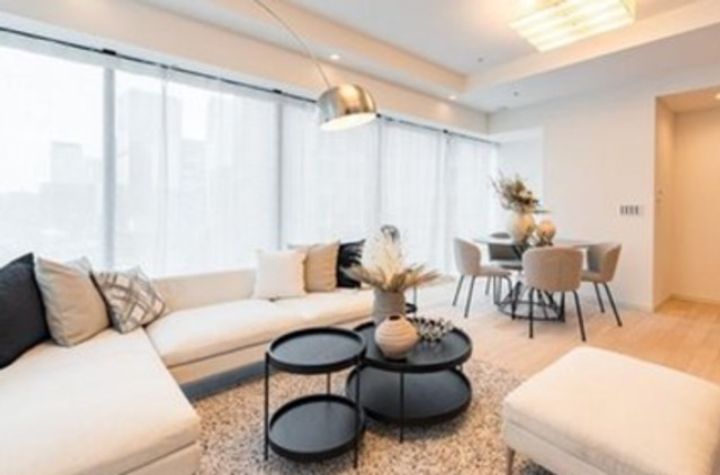 ザ・レジデンス六本木の居間