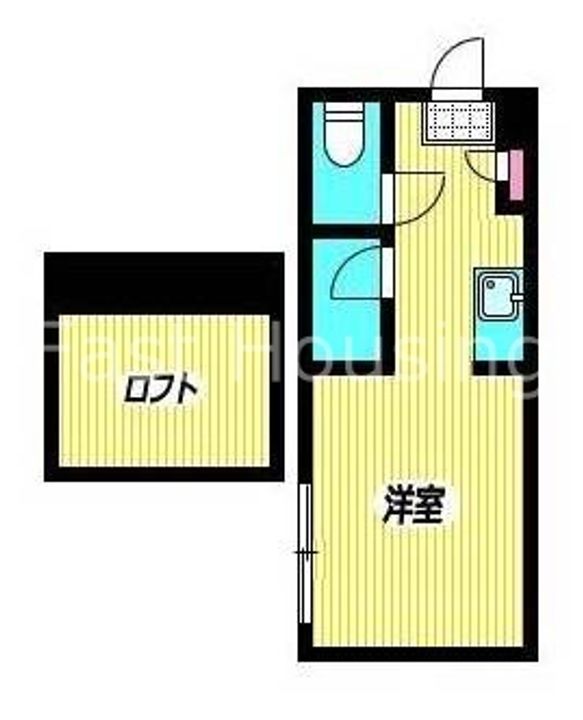 東京都中野区弥生町3(アパート)の賃貸物件の間取り
