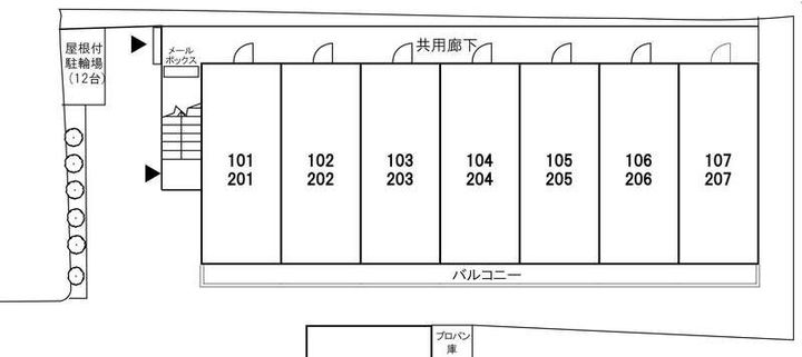 神奈川県大和市下鶴間(アパート)の賃貸物件の地図