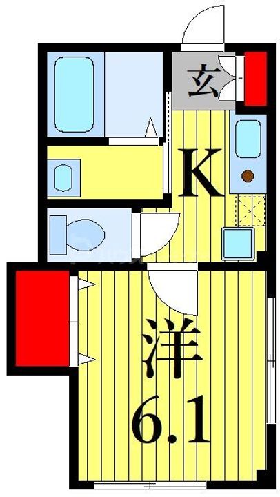 サンク根岸の間取り