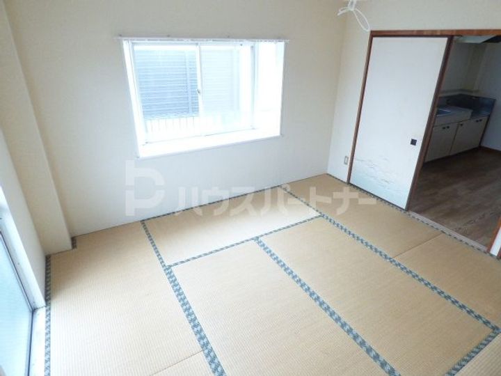 三田ハイツの居間