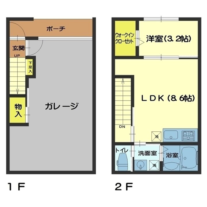 Classy Garageの間取り