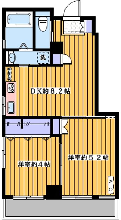 メゾン清水の間取り