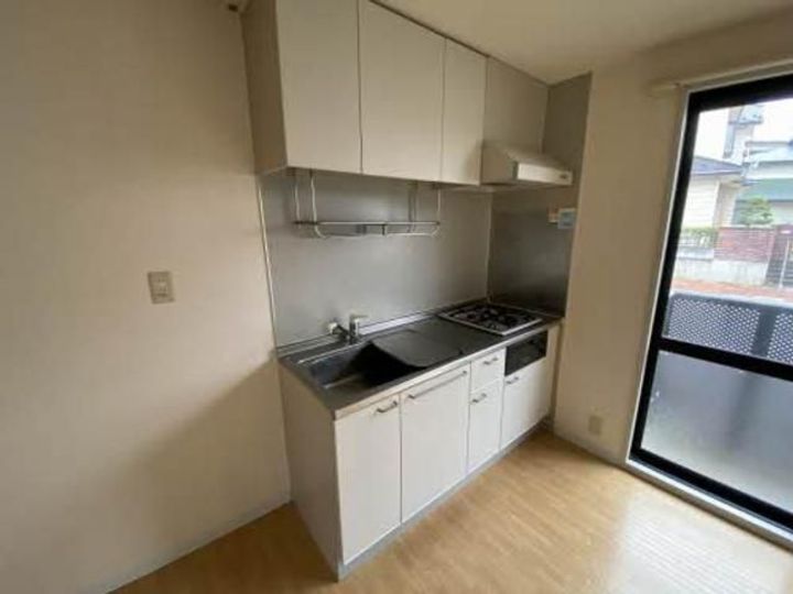 福島県福島市方木田字高屋(アパート)の賃貸物件のキッチン