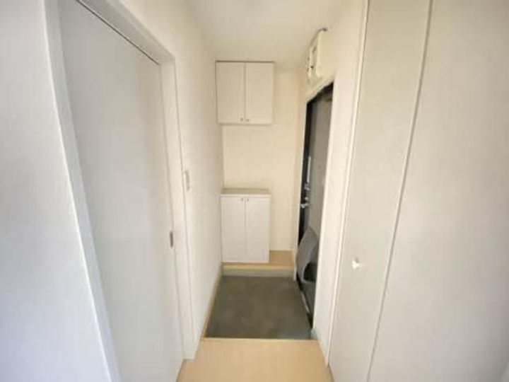 福島県福島市方木田字高屋(アパート)の賃貸物件の玄関