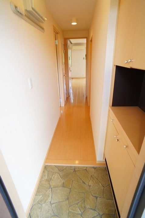 福島県郡山市富田町字双又(アパート)の賃貸物件の玄関