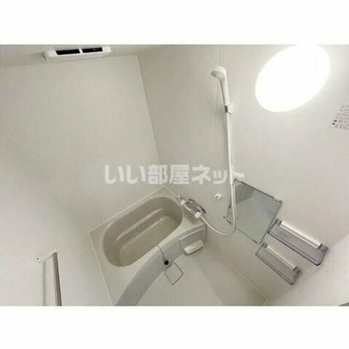 神奈川県伊勢原市石田(アパート)の賃貸物件の風呂