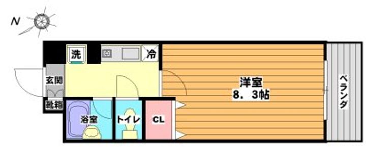 グレイス丸萬の間取り