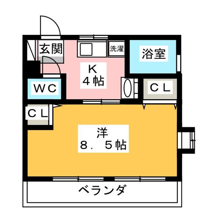 三信マンションの間取り