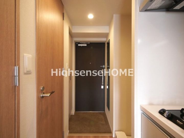 プレサンス深江橋ラヴィゲートの玄関