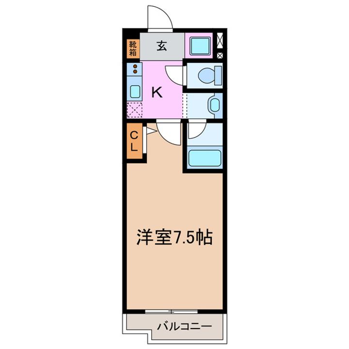 アーバンポイント豊田の間取り