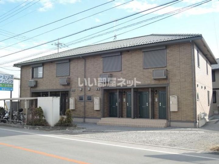 栃木県宇都宮市雀の宮7(アパート)の賃貸物件の外観