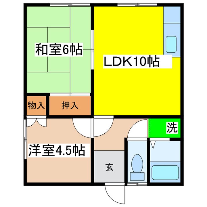 ハイツK・Iの間取り