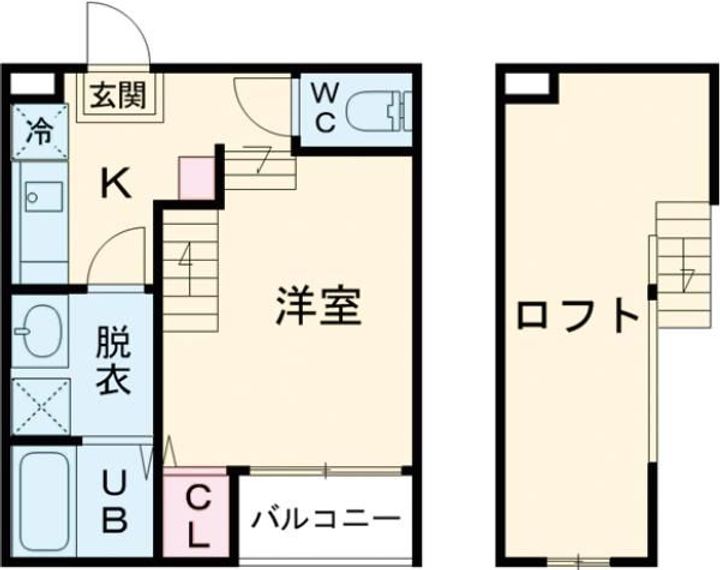 ハーモニーテラス桂川の間取り