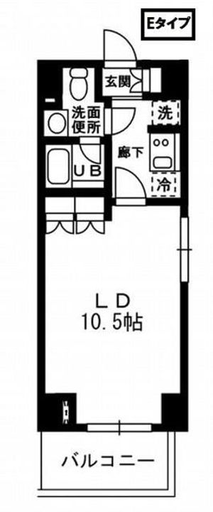 東京都杉並区堀ノ内1(マンション)の賃貸物件の間取り