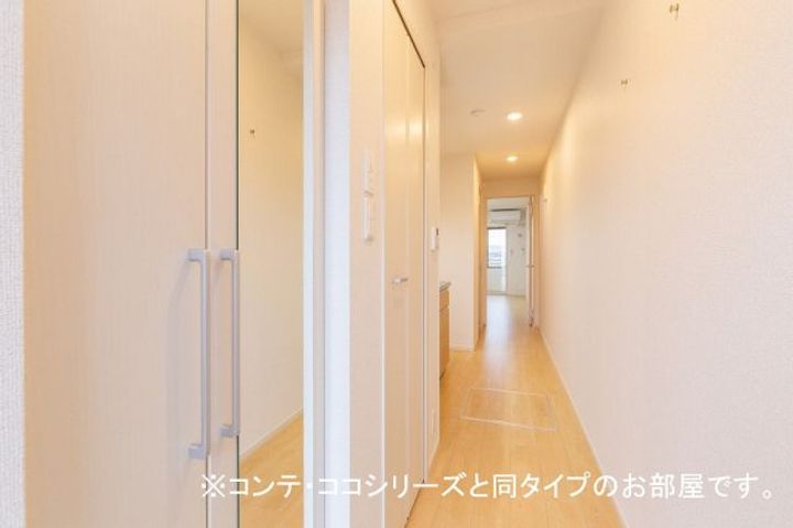 千葉県柏市松葉町5(アパート)の賃貸物件の玄関
