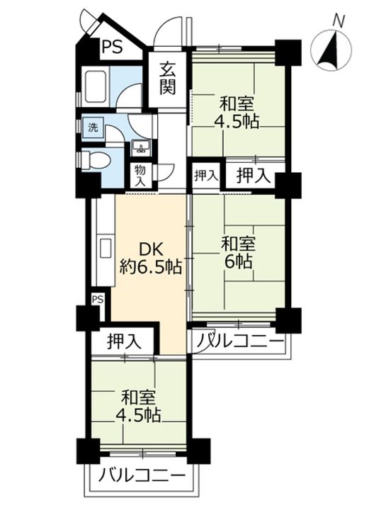 UR高座台の間取り