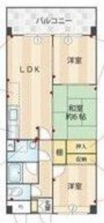 埼玉県志木市下宗岡4(マンション)の賃貸物件の間取り