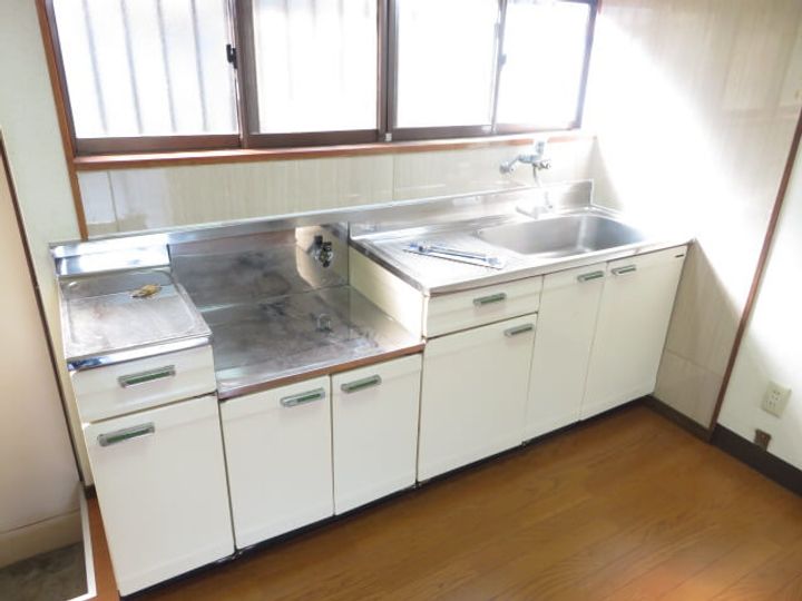 島根県益田市元町(一戸建)の賃貸物件のキッチン