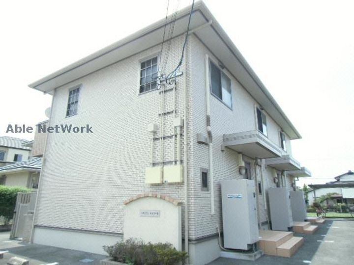 熊本県菊池郡菊陽町光の森4(一戸建)の賃貸物件の地図