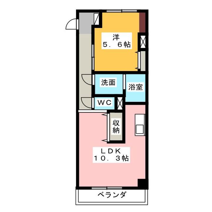 オー・エ・ヴァーレの間取り