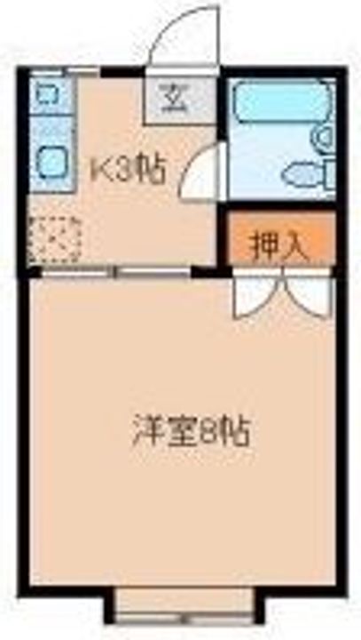 コーポサンメイトの間取り