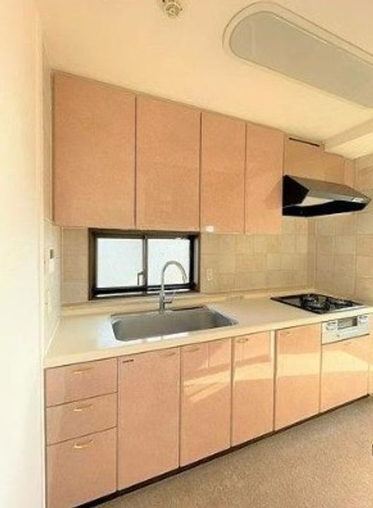 宮城県仙台市若林区石名坂(マンション)の賃貸物件のキッチン