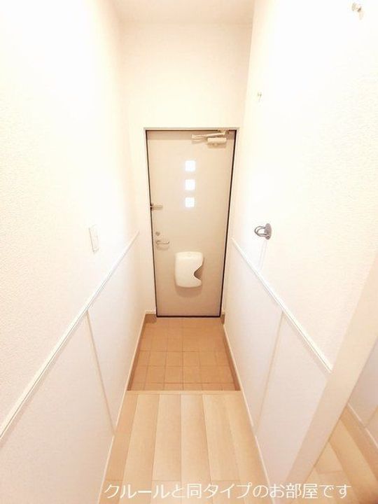 群馬県前橋市日吉町4(アパート)の賃貸物件の玄関