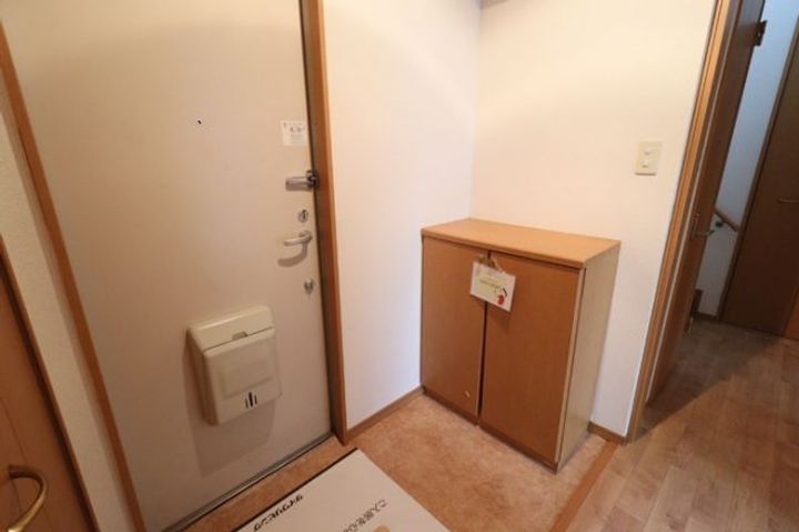茨城県牛久市南2(一戸建)の賃貸物件の玄関