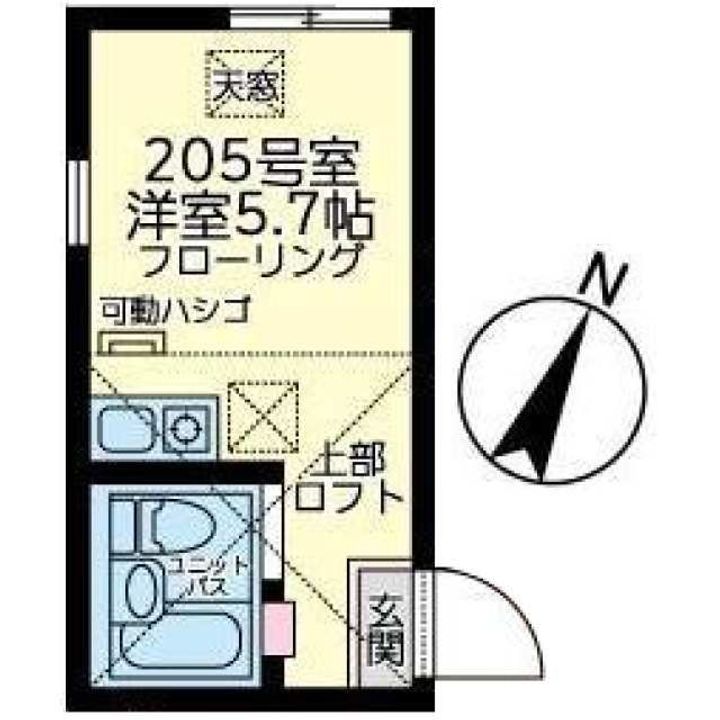 ユナイト大口スコティッシュロードの間取り