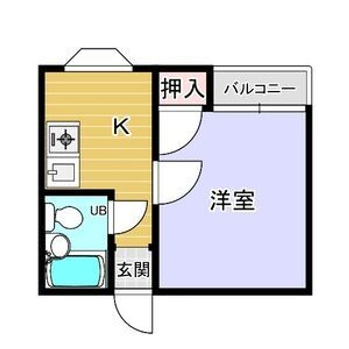 みすずコーポIIIの間取り