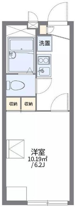 レオパレスオアシスIIの間取り