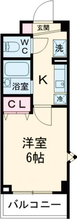 セレーノ武蔵野の間取り
